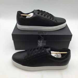 Awearness Kenneth Cole Mens Dress Sneakers Black‎ White Size 8.5 D NEW